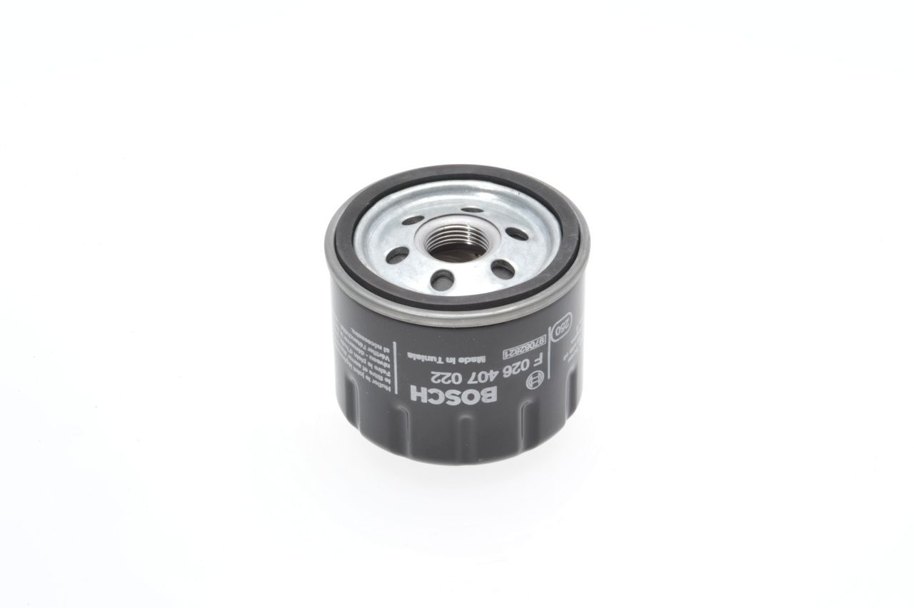Filtro de Aceite BOSCH F 026 407 022 — Renault, Dacia, Nissan, Honda, Opel, Smart, Suzuki