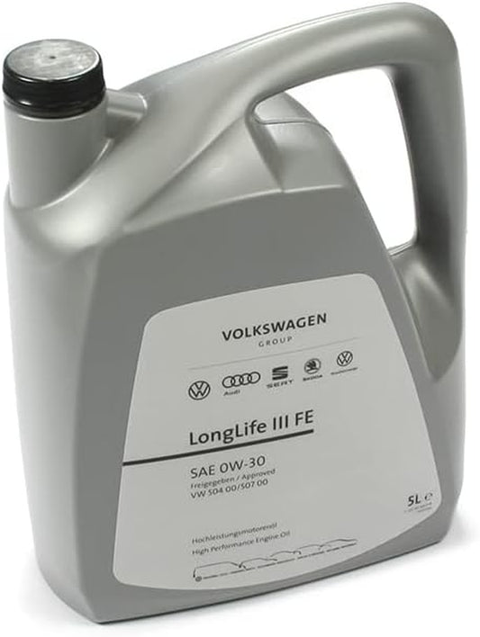 Aceite Motor Longlife III FE SAE 0W-30 Aprobación VW 50400 50700, 5 Litros GS55545M4EUR