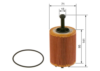 Filtro de aceite (Lubricación) BOSCH | 1 457 429 192