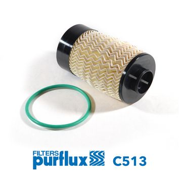 Filtro de Combustible PURFLUX C513 — Iveco, Daewoo, UAZ, ZAZ | Cartucho Diésel