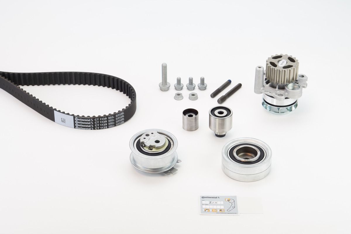 Bomba de agua + kit correa distribución (Refrigeración) CONTINENTAL CTAM | CT1139WP6