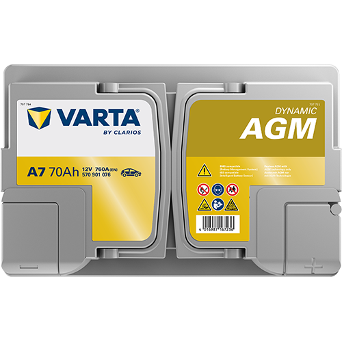 Batería de arranque | Batería de arranque (Universal) VARTA | 570901076K262