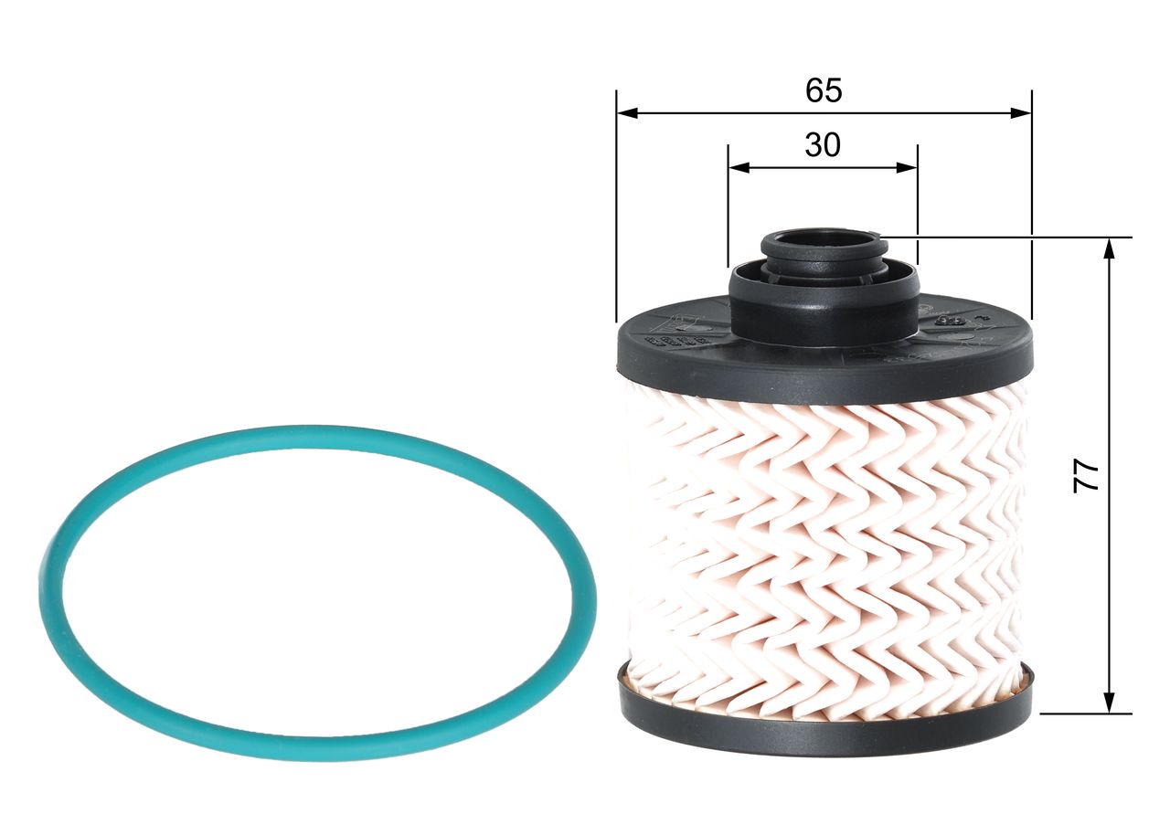 Filtro de Combustible BOSCH F 026 402 533 — Citroën, Peugeot, Ford, Opel, Toyota, Fiat, DS