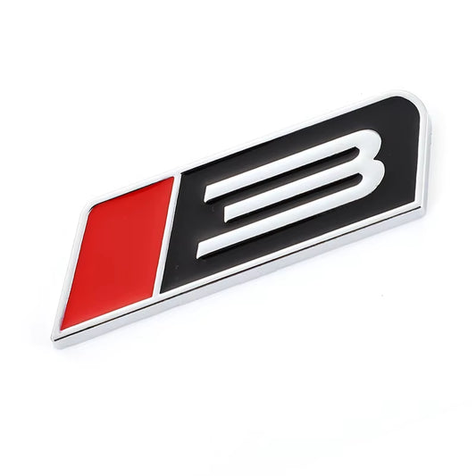 3D Metal Turbo 3 Running Horse Emblem Badge Car Stickers Front Hood Grille Auto Decal for Ford ROUSH Mustang Stage 3 GT Fiesta