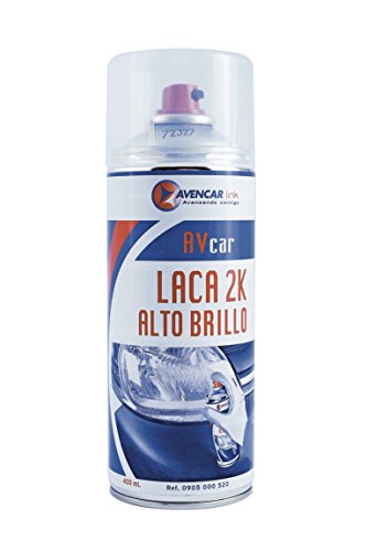 Laca 2K alto brillo spray 400ml