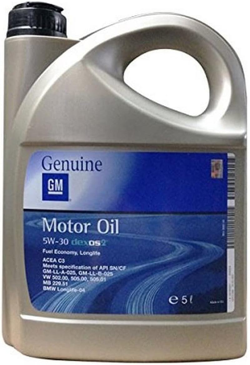 Dexos2 5 W30 Aceite De Motor 5 Litros