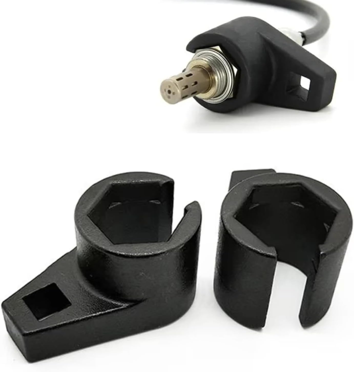 Sensor De Oxígeno Zócalo Universal Reparación De Coche 22Mm 3/8 "Llave De Sensor Compensada Eliminación Zócalo Herramienta