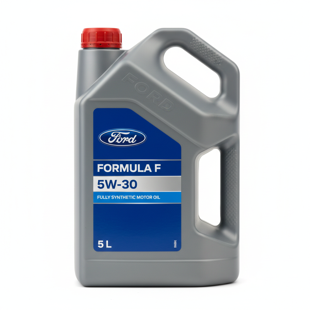 Aceite Motor Ford Formula F 5W30 5 litros fondo blanco